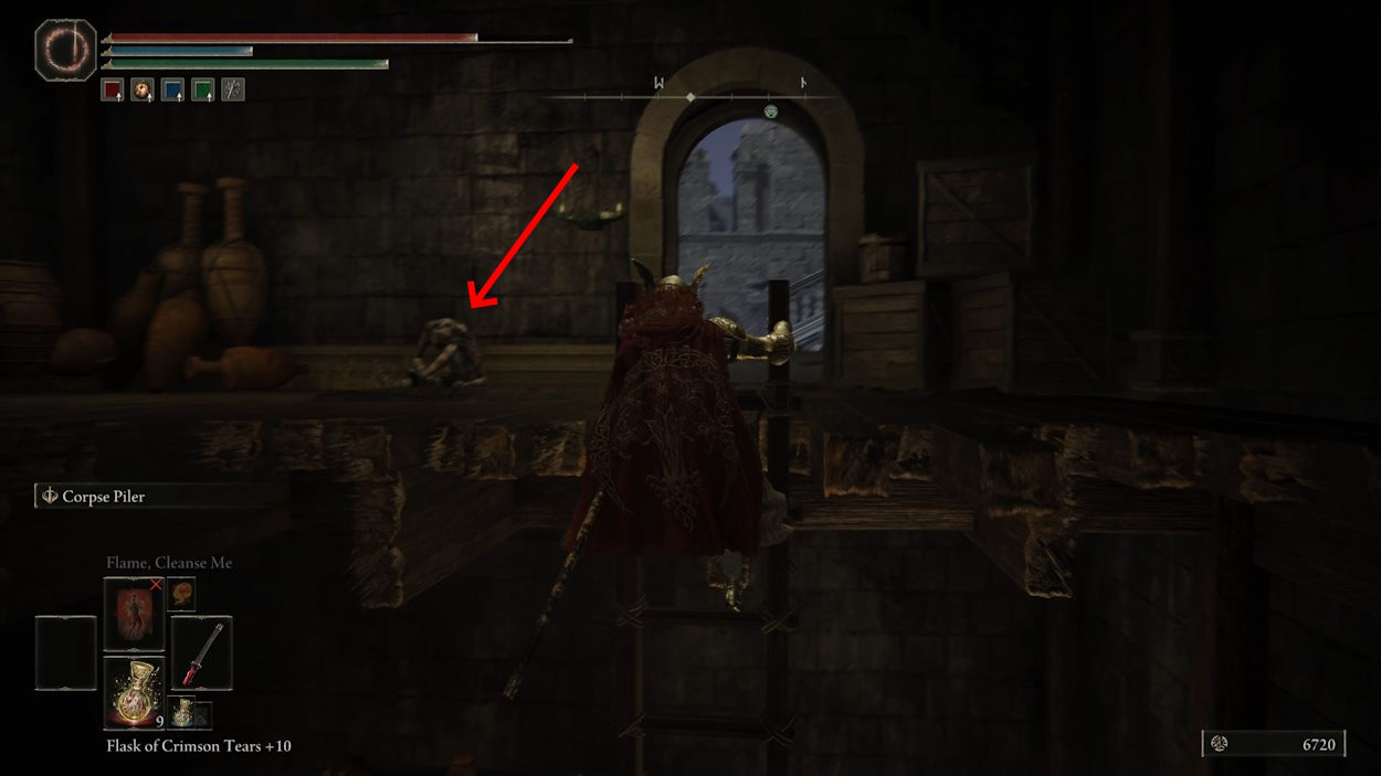 Elden Ring Shadow Of The Erdtree Hornsent Grandam Quest Walkthrough   Gain The Storehouse Key From The Dead Body Marked 