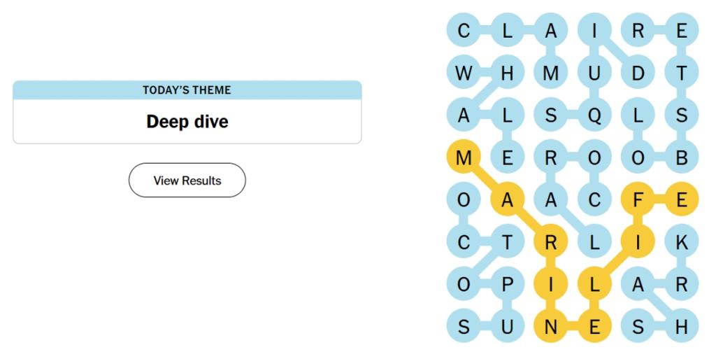 June 15 NYT Strands Solved