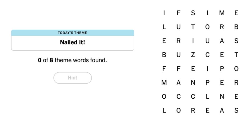 NYT Strands Hints, Spangram, and Answers for June 2, 2024