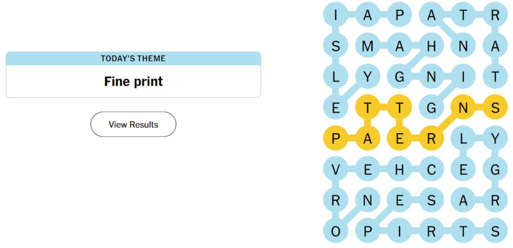 June 24 NYT Strands Solved