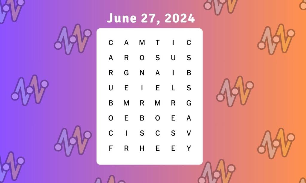 NYT Strands puzzle June 27