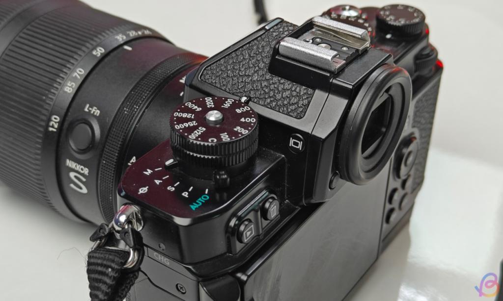 Nikon Zf left side dials and buttons