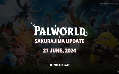 Palworld Sakurajima Update cover