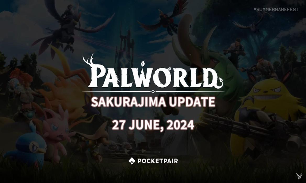 Palworld Sakurajima Update cover