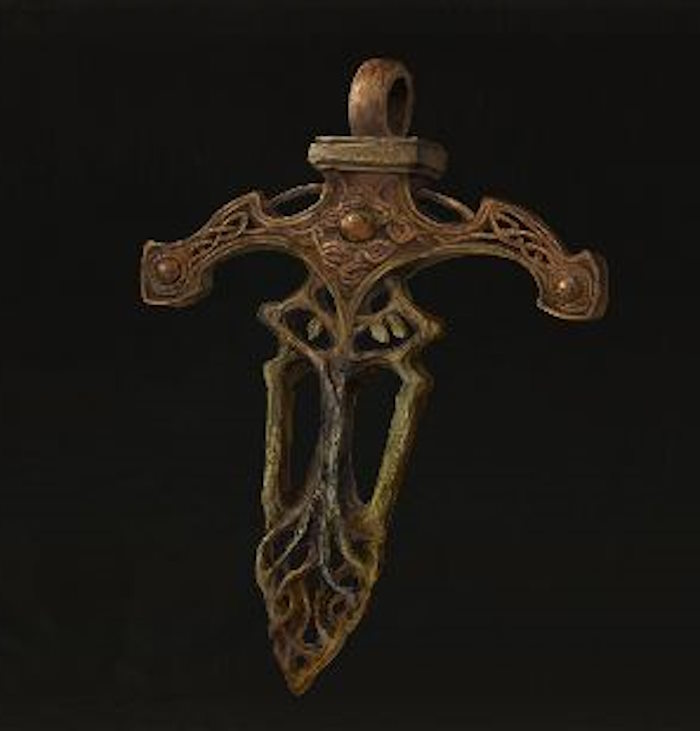 Ritual Sword Talisman for strength build in Elden Ring