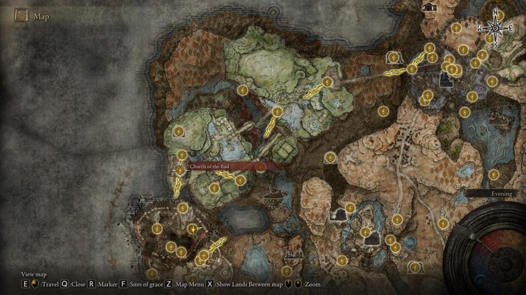 Romina, Saint of the Bud location in Elden Ring Shadow of the Erdtree