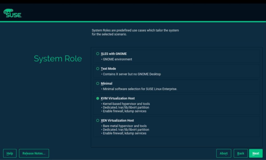 SUSE Linux Enterprise server