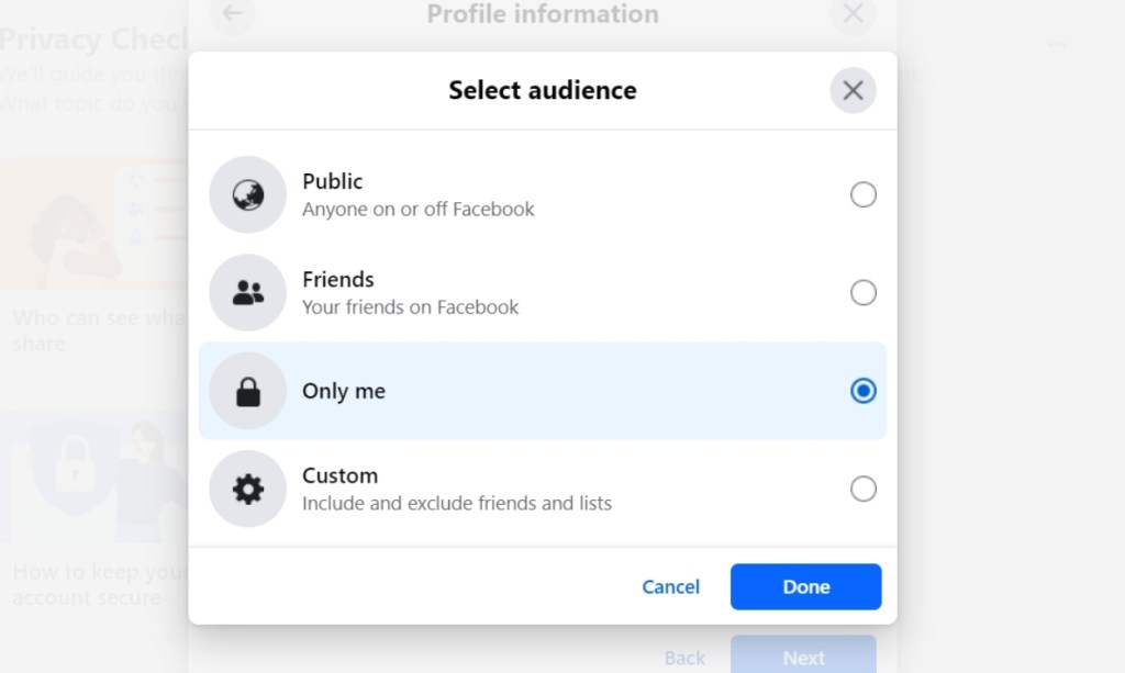 How to Make Your Facebook Account Private