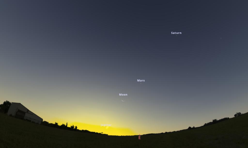 Parade of Planets on June 3: Where and How to Watch