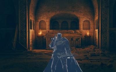 The Blackgaol Knight in Elden Ring Shadow of the Erdtree