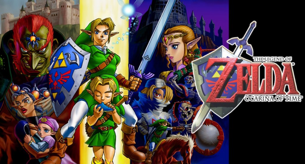 The Legend of Zelda Ocarina of Time best adventure games 