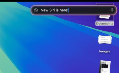 Try new Siri UI on Mac