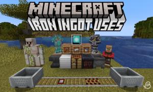 6 Best Uses of Iron Ingots in Minecraft