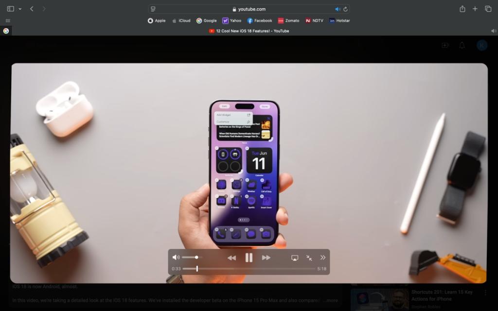 Video Viwer in macOS Sequoia