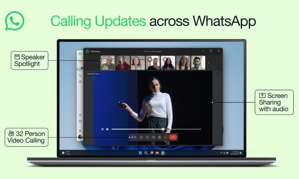 WhatsApp New Voice and Video Features