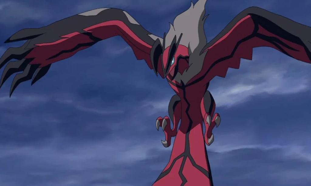 Yveltel as seen in Pokemon Diancie and the Cocoon of Destruction
