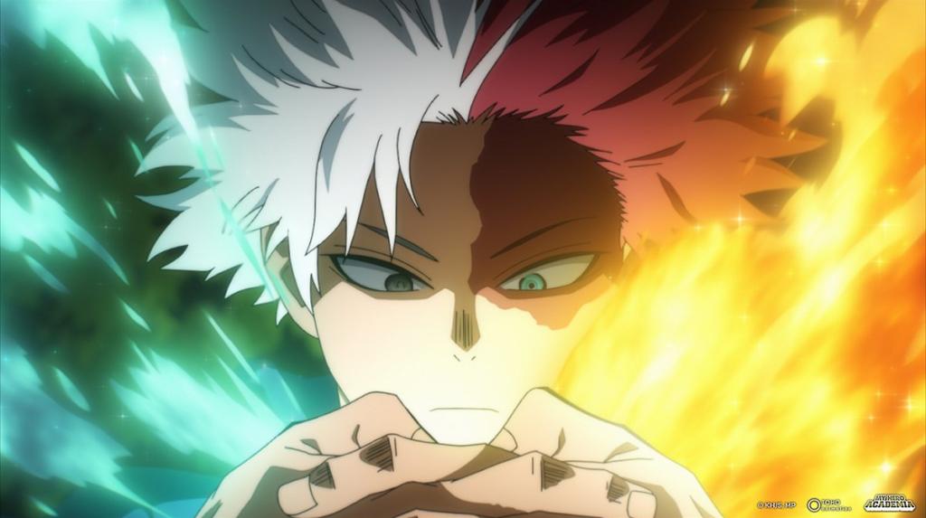 Shoto Todoroki in My Hero Academia anime