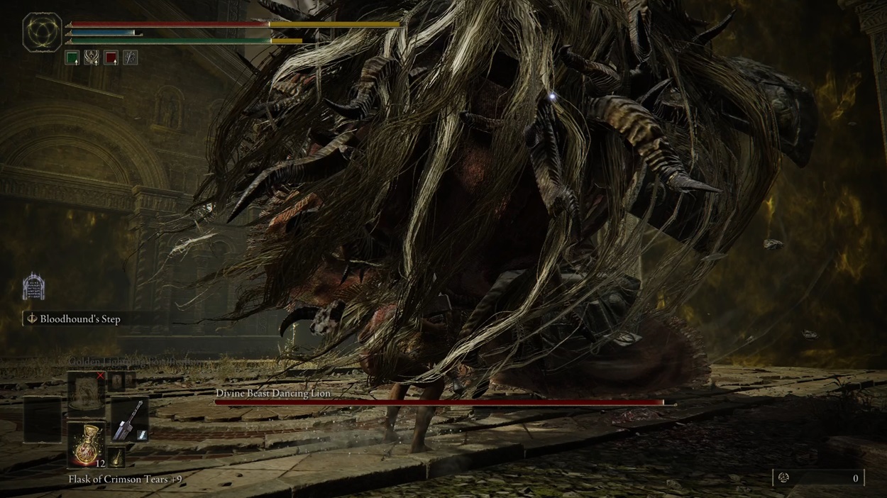 Camera Angle Issue Elden Ring DLC Boss Divine Beast Dancing Lion