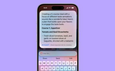 chatgpt integration on iphone with iOS 18