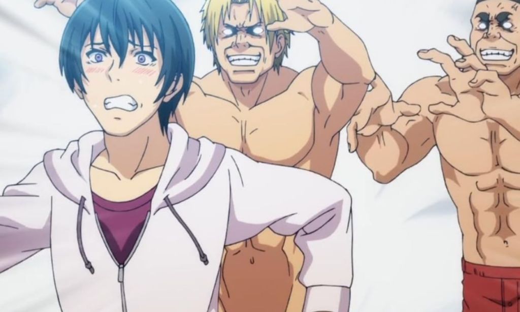 A scene from Grand Blue Dreaming