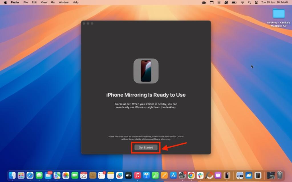 iPhone Mirroring on macOS Sequoia