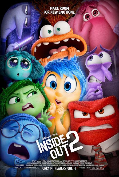 poster of Inside Out 2 by Pixar