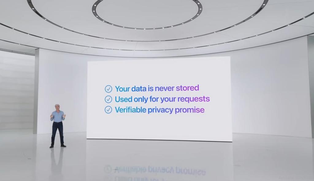 privacy guarantees of private cloud compute apple