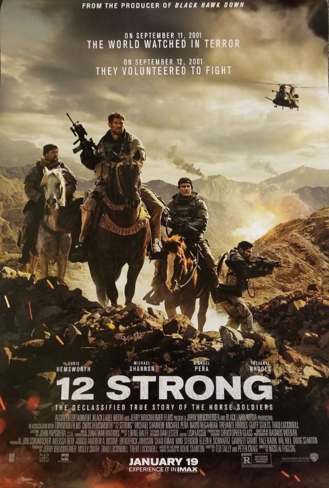 12 Strong poster