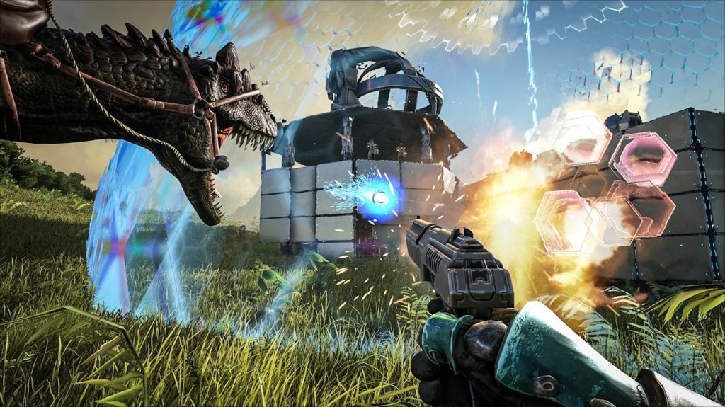 Ark Survival Evolved open world survival game on PC