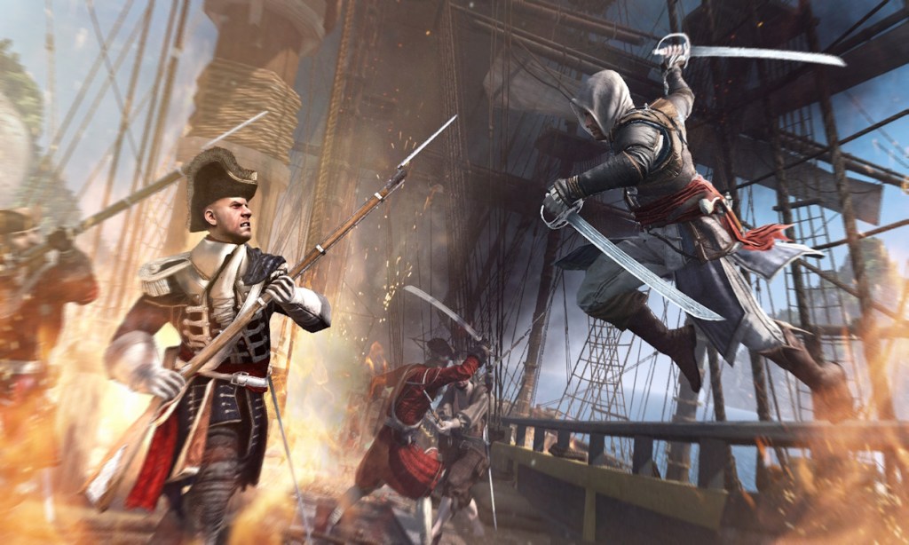 Assassin’s Creed IV Black Flag gameplay  best xbox pirate games