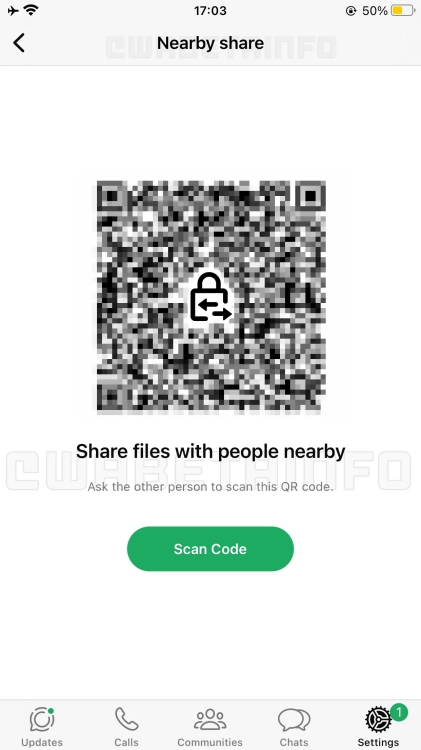 QR code to Share Files