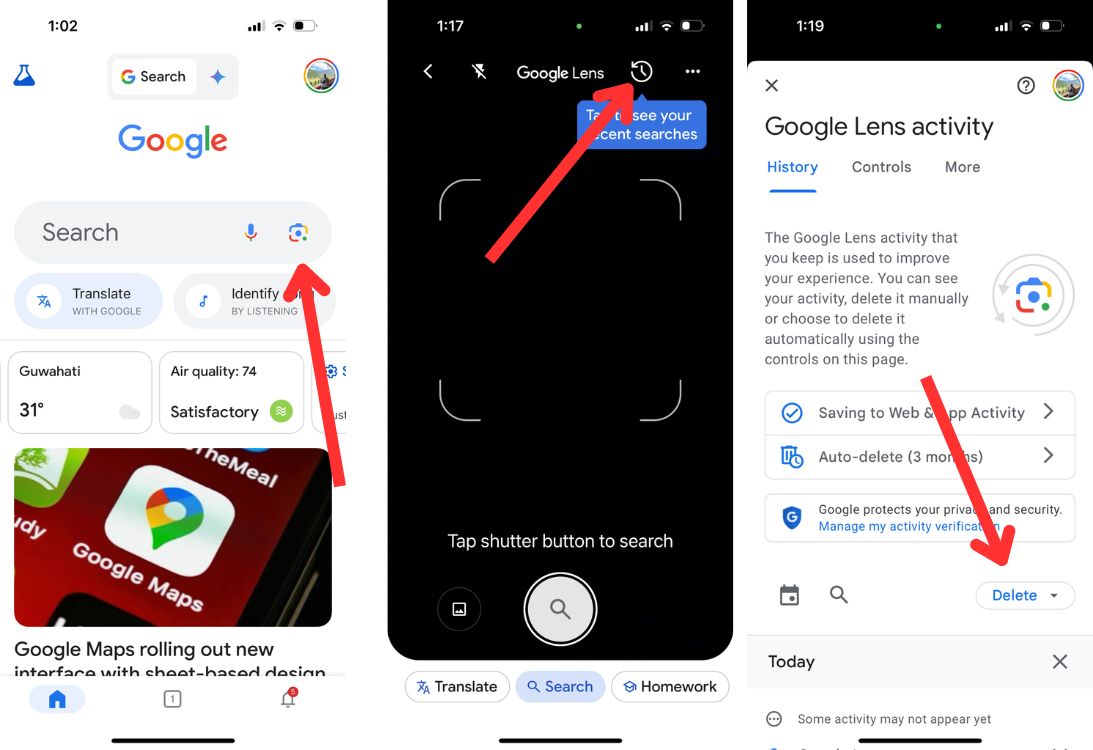 How to View and Delete Google Lens History Beebom