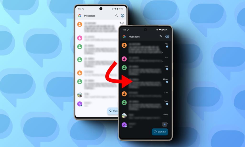 Enable Dark Mode Google Messages Cover