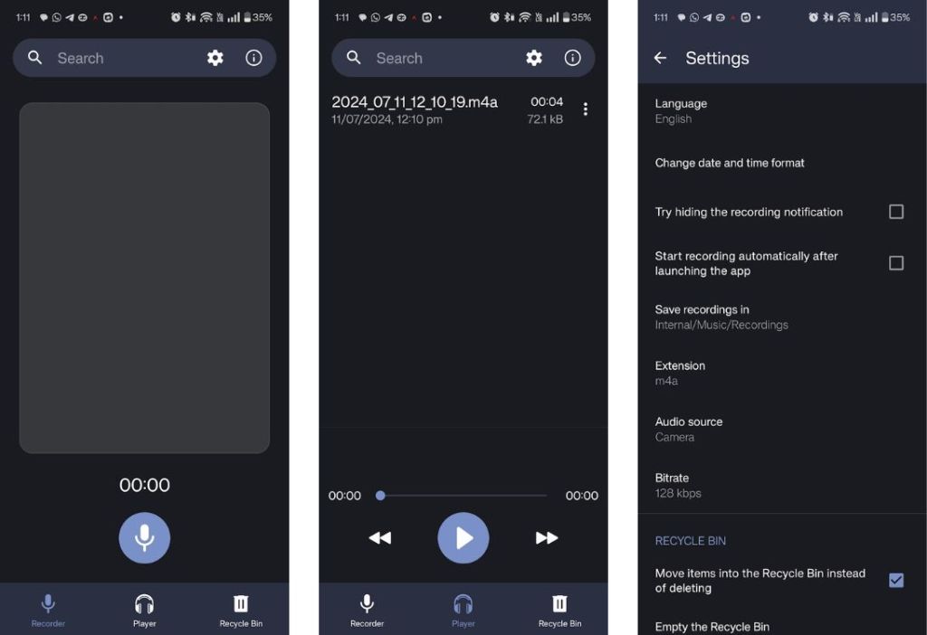 Fossify is one of the Best Open Source Voice Recorders on Android