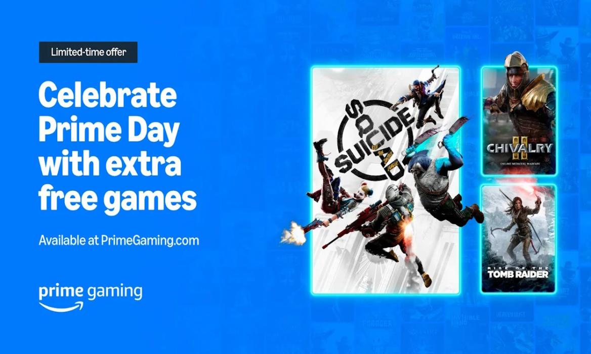 Free Games on Amazon Prime Day in Prime Gaming