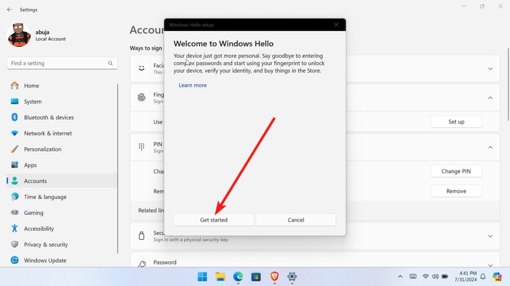 How to Set Up Windows Hello on Windows 11