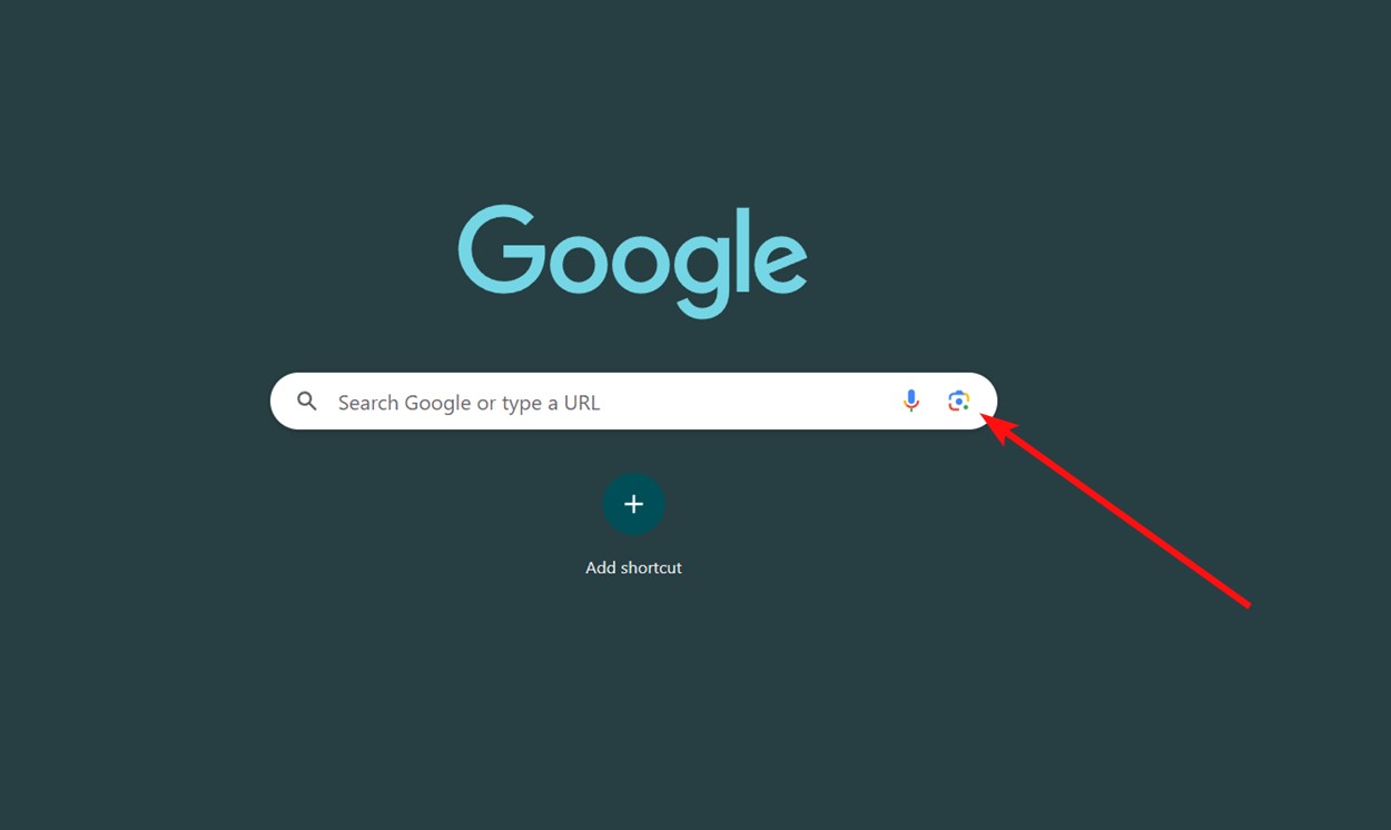 Google Lens icon Chrome