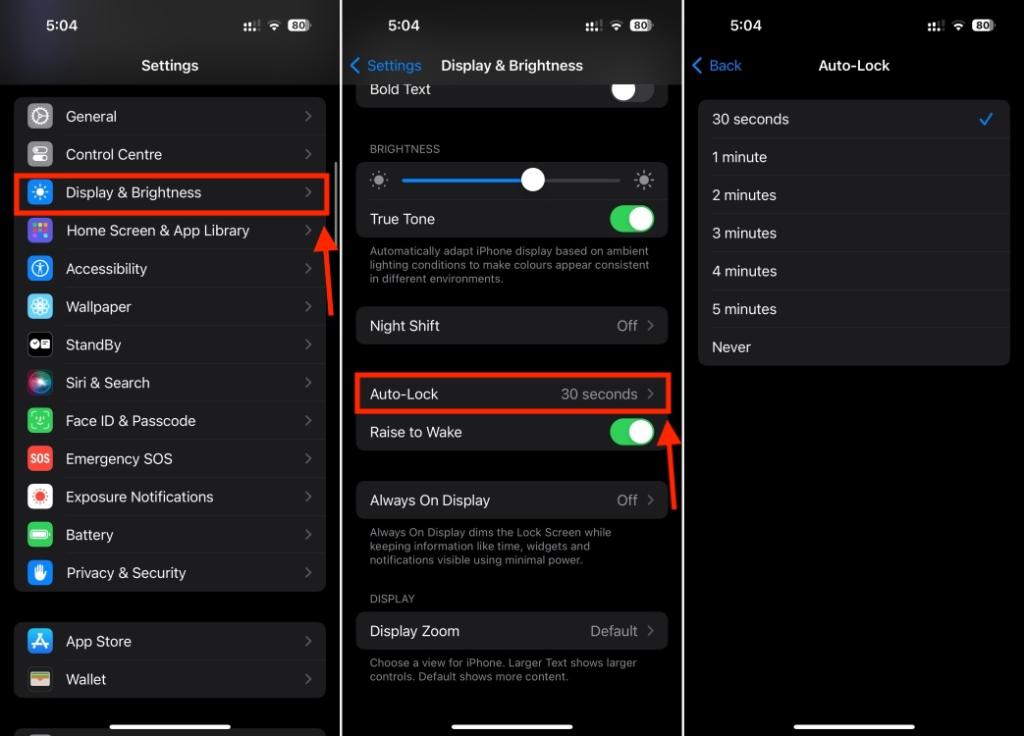 How to lock iPhone screen automatically
