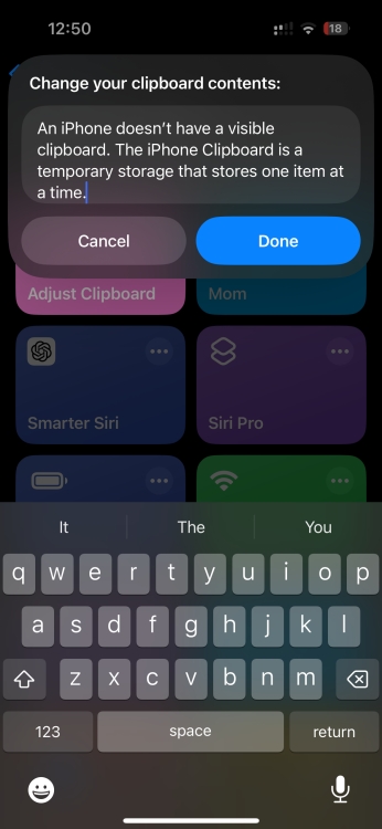How to View iPhone Clipboard Contents