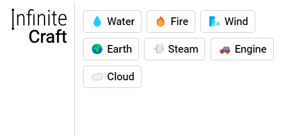 Infinite Craft Elements 