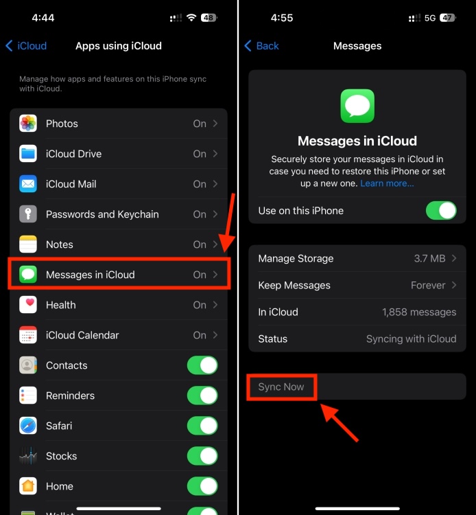 How to Fix 'Syncing with iCloud Paused' on iPhone Beebom