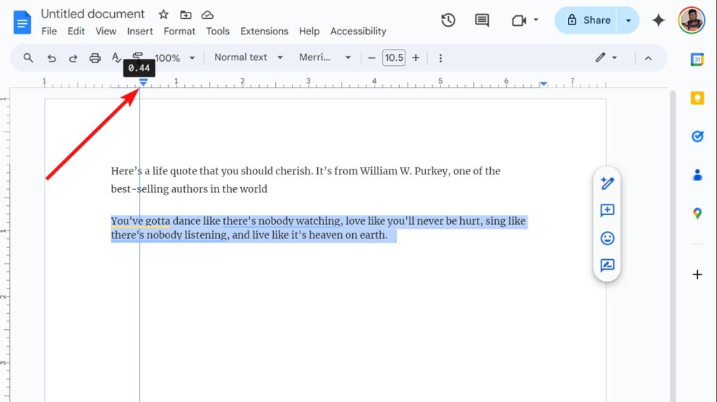 How to Do Hanging Indent on Google Docs