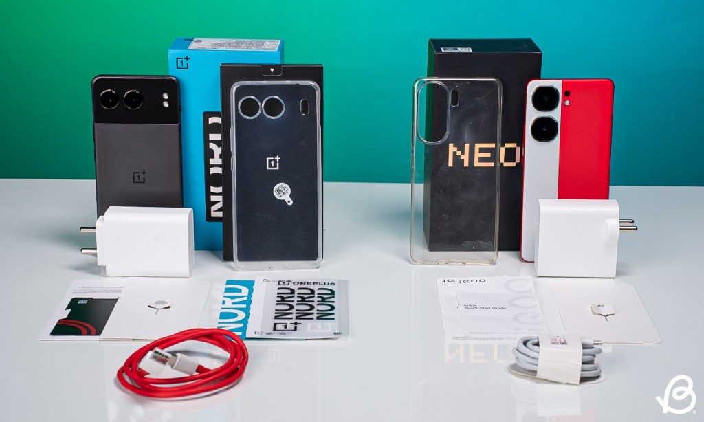 OnePlus Nord 4 and IQOO Neo 9 Pro Box Contents