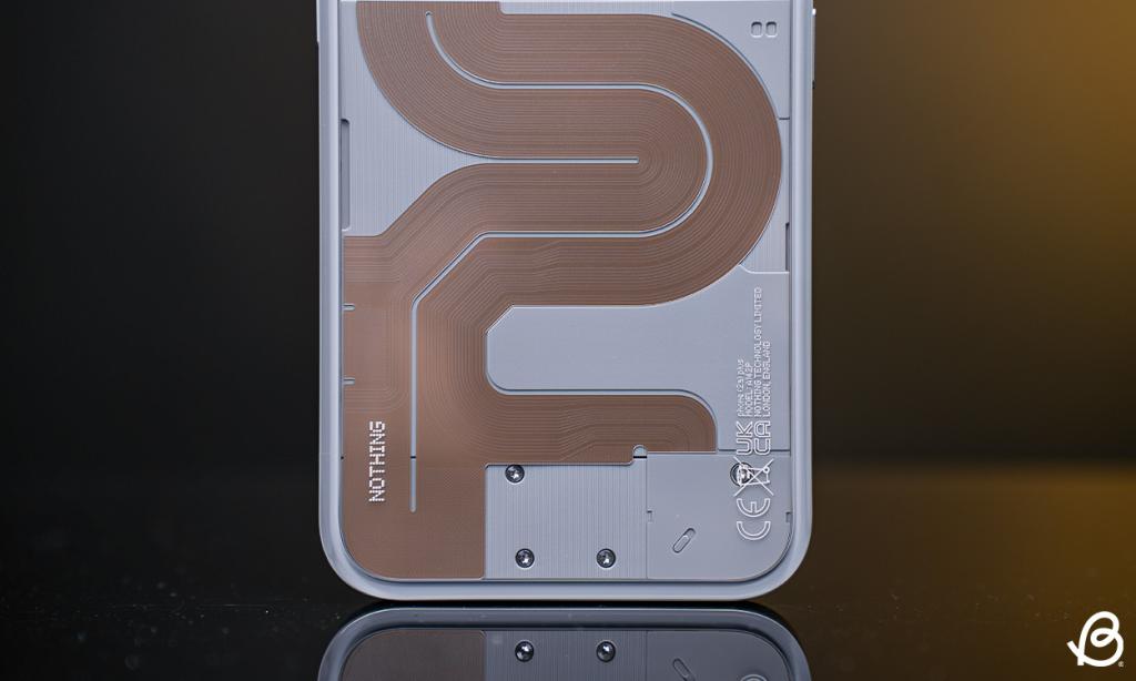 Phone 2a Plus back panel design up close