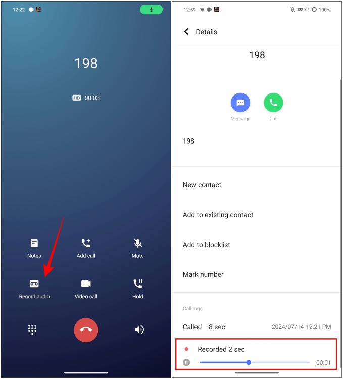 Record Phone Calls FunctouchOS IQOO