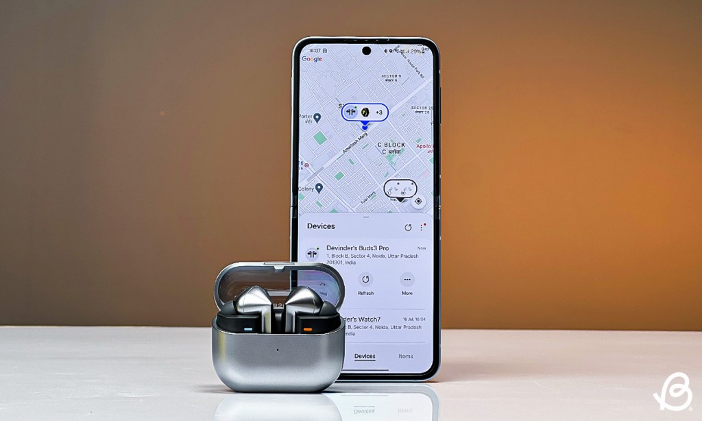 Samsung Galaxy Buds 3 Pro Find My