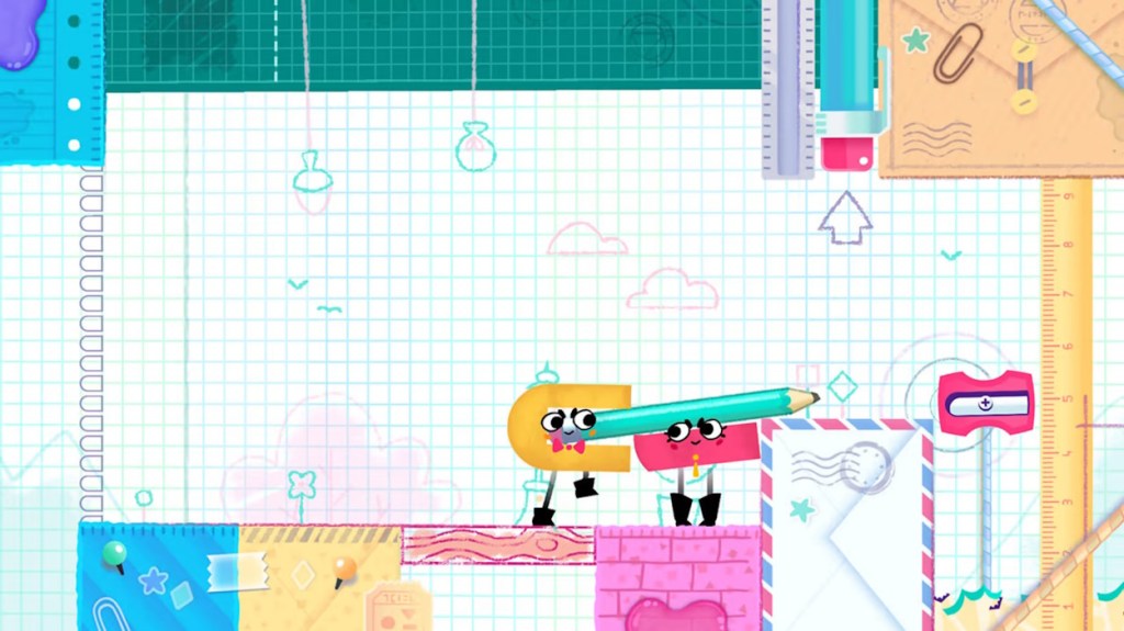 Snipperclips – Cut it out, together! best co-op switch games 