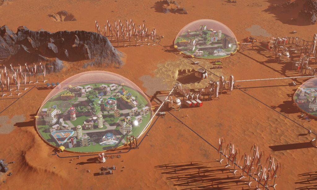Suriving Mars City Builder Games on Xbox PS5