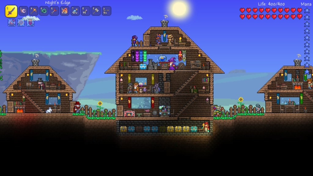 Terraria on PC best open world surival games pc 