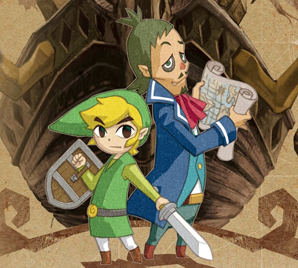 The best Legend of Zelda The Phantom Hourglass cover art for Nintnendo DS